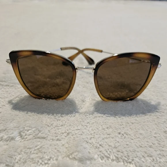 NEW Big Star Brown Sunglasses Retro Cat Eye Neutral Basic Feminine Summer - Picture 3 of 10